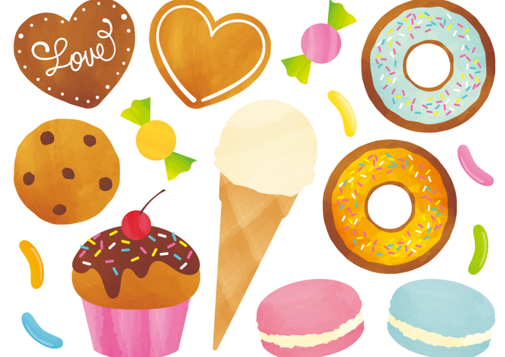 おやつのイラスト